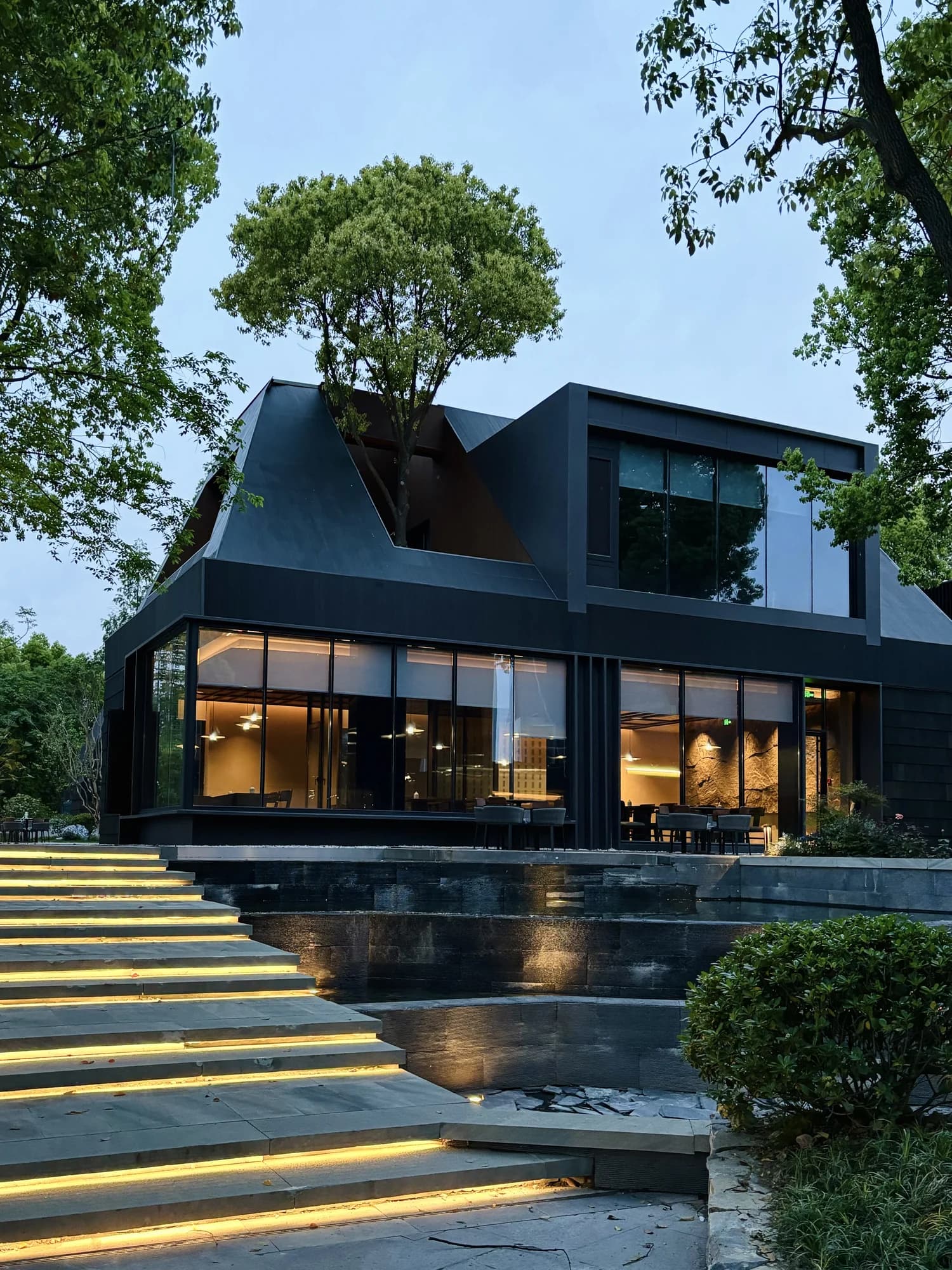 Built landscape and architecture at Puyuan Xingqi Ideal Village